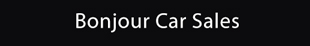 Bonjour Car Sales logo