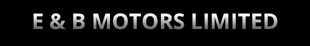E and B Motors logo