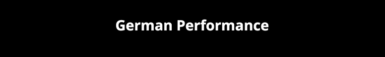 German Performance