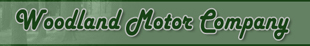 Woodland Motor Company logo
