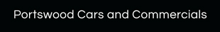 Portswood Cars and Commercials logo