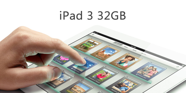 Get the multi-touch display and 9.7” inch display of the Apple Wi-Fi  32GB iPad 3 from iStore for EGP 5099 – Latest technology in portable convenience! 