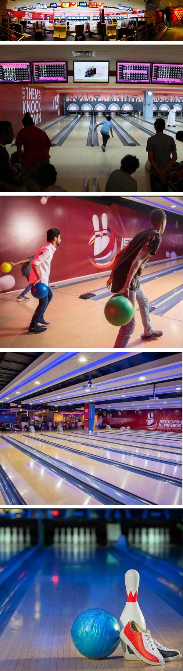 3 bowling games at Jeddah Lanes Cobone Offers