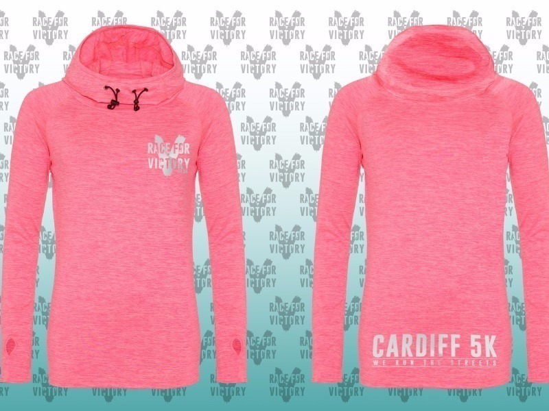 Cardiff 5K - We Run The Streets - Just Cool Girls Cowl Neck Top