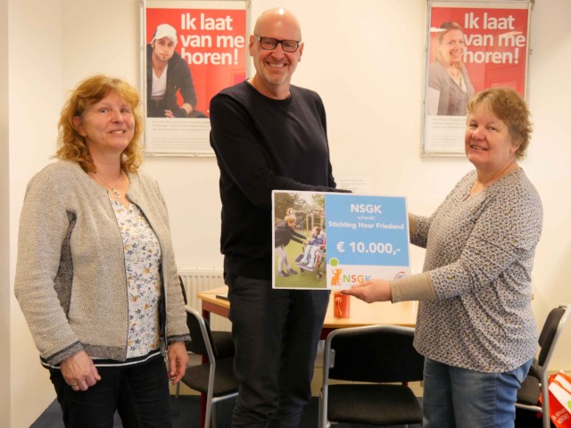 NSGK steunt project ‘Een feest voor doven’