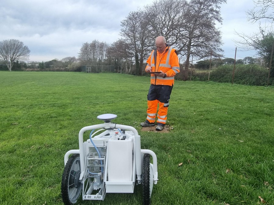 Guernsey States Works switch to TinyLineMarker Pro X for their line