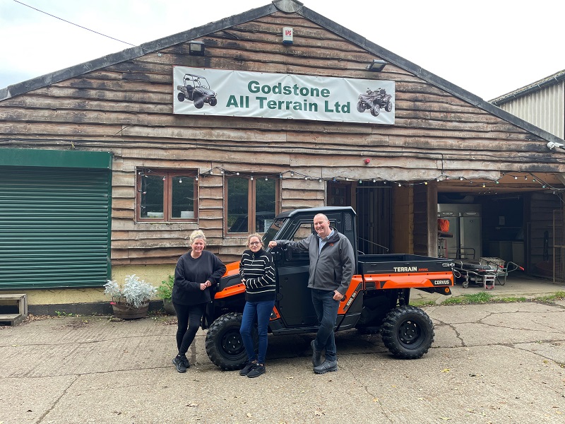 Corvus OffRoad Vehicles partners Godstone All Terrain Landscape