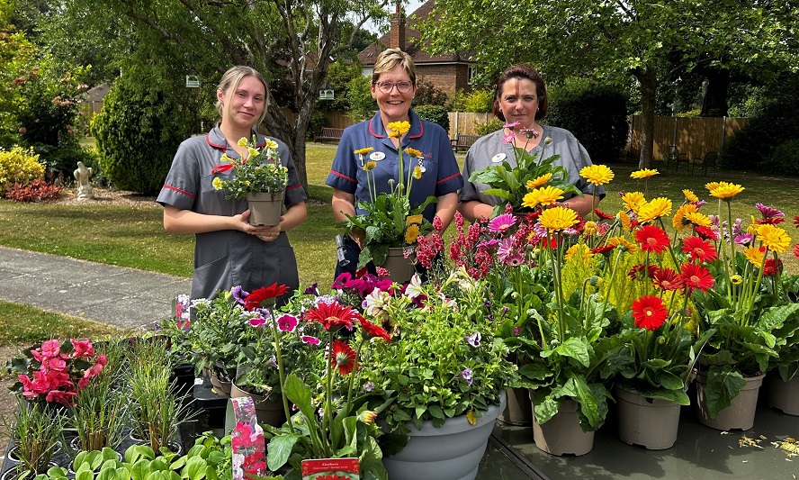 Donations from the HTA National Plant Show are given a new lease of life