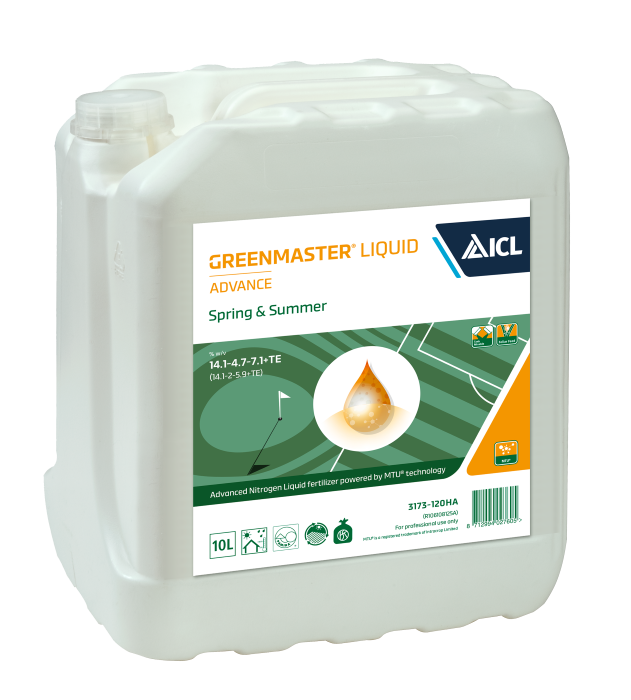 Greenmaster Liquid Advance sets a new standard for turf performance under stress