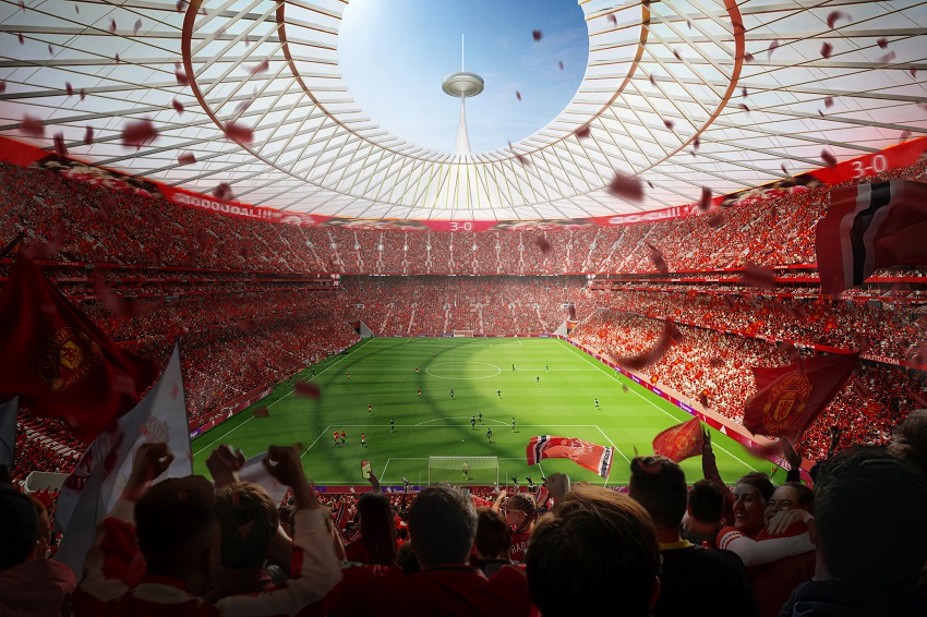 Manchester United secures land for new 100,000-seater stadium