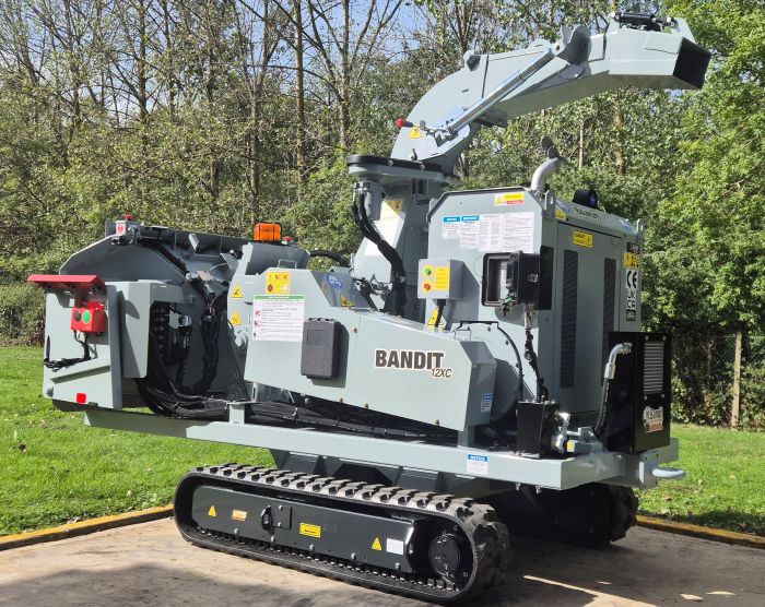 Global Machinery Solutions set to launch Bandit&rsquo;s first towable tracked diesel woodchipper at APF
