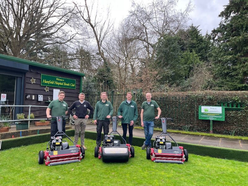 Wilcox Groundcare perfects bowling green preparations with Baroness