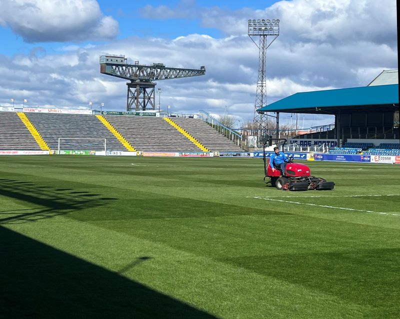 Baroness delivers productivity without compromising cut at Greenock Morton FC