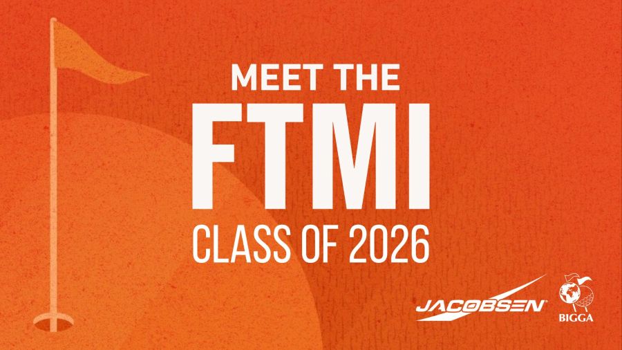 The future of turf management &ndash; BIGGA and Jacobsen announce FTMI class of 2026