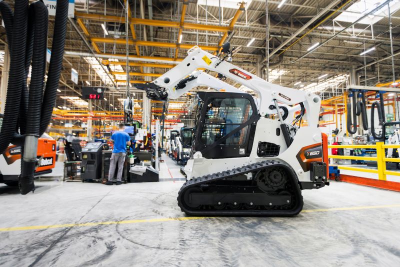 Bobcat starts production of new T650 compact track loader