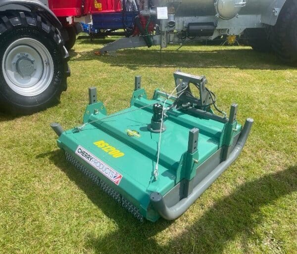 Material handling equipment from Cherry Products on display at GroundsFest 2025
