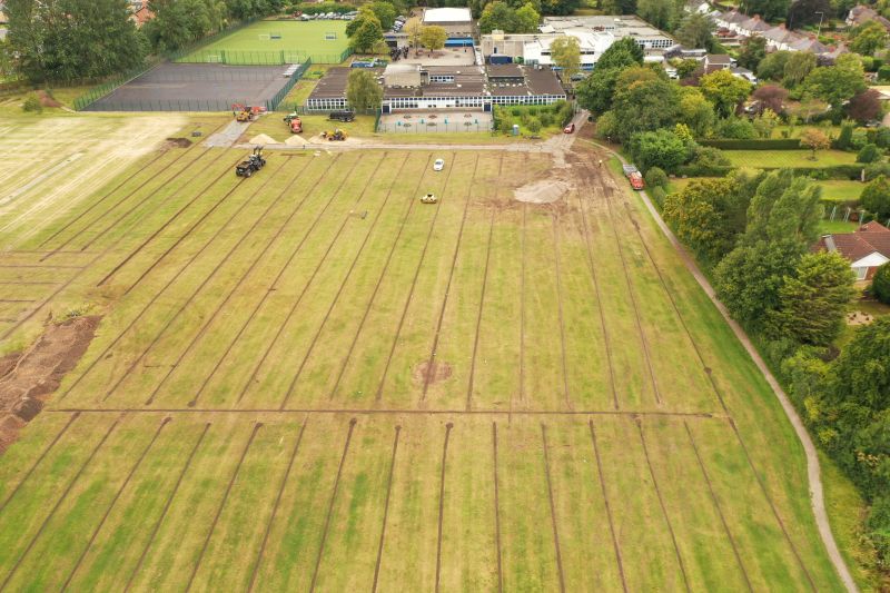 Duncan Ross rejuvenates Broughton High School sports field after eight-year closure