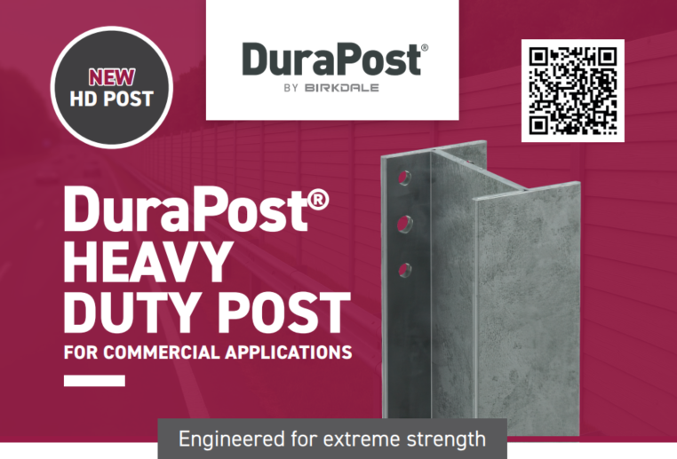 Birkdale launches new DuraPost HD Post - a high-performance solution for commercial fencing applications