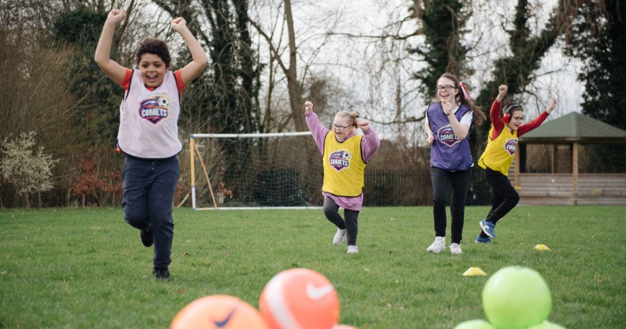 Comets programme launches to expand inclusive football opportunities in schools