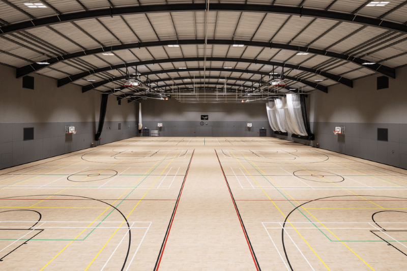 Oakfield Sports Centre chooses Gerflor and Gradus for state-of-the-art sports facility in Jersey