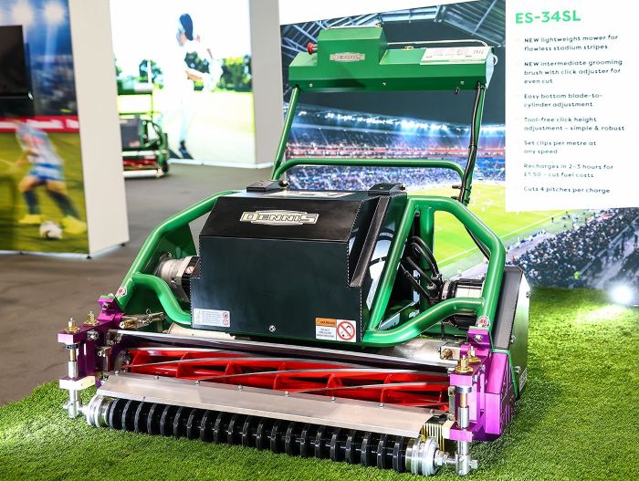 Dennis Mowers launches new lightweight stadium mower
