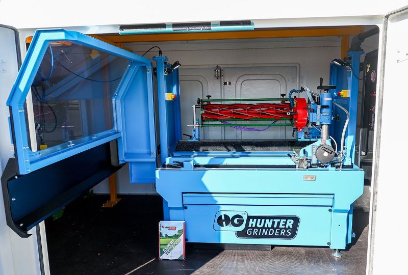 Hunter Grinders showcases precision and performance at SALTEX 2025 