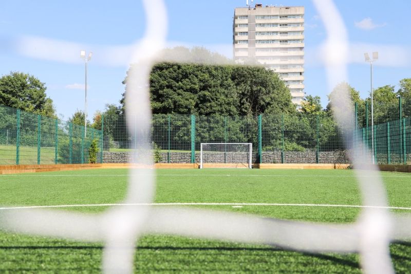 New synthetic turf pitch offers year-round sport 