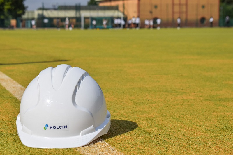 Pitch perfect as Holcim helps revitalise school’s sports facility