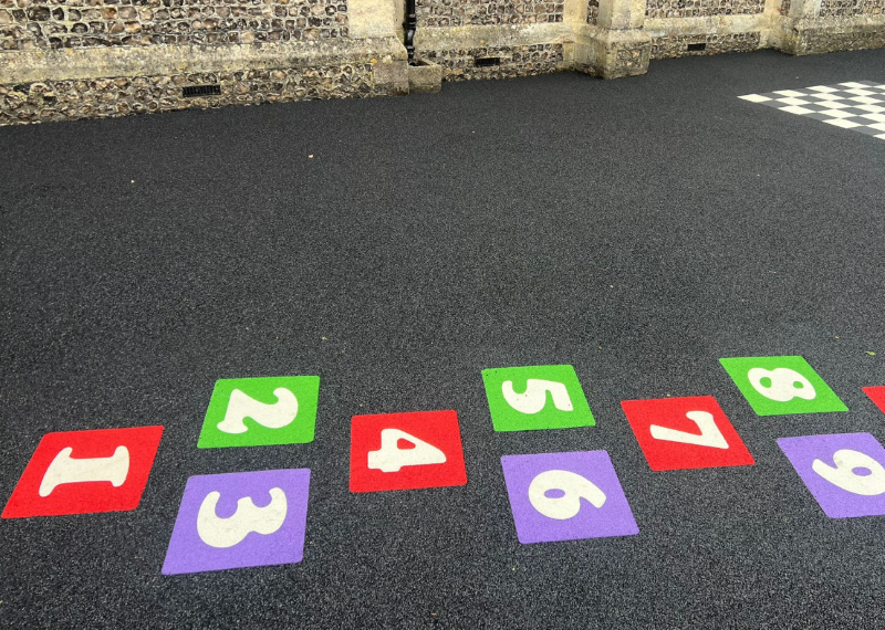Introducing Star Rubber’s EPDM pre-formed hopscotch graphic - the smarter, faster way to add play value