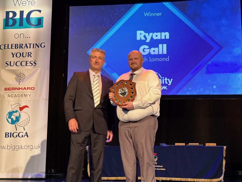 Loch Lomond&rsquo;s Ryan Gall announced as Amenity Sprayer Operator of the Year