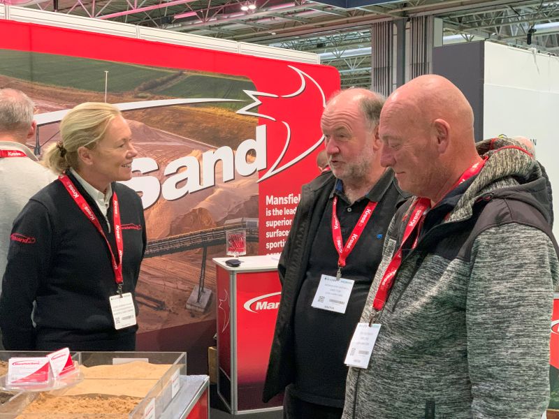 Transform your turf with Mansfield Sand at SALTEX 2025