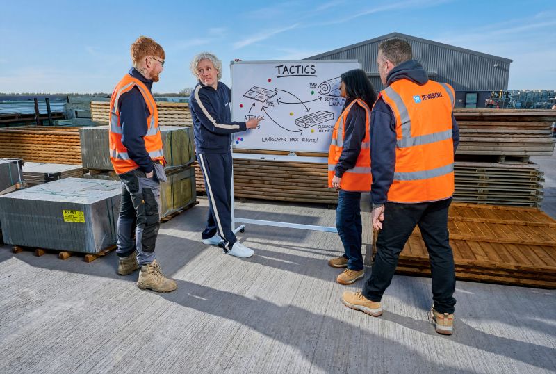 Bullard puts in the graft in new Jewson landscaping campaign