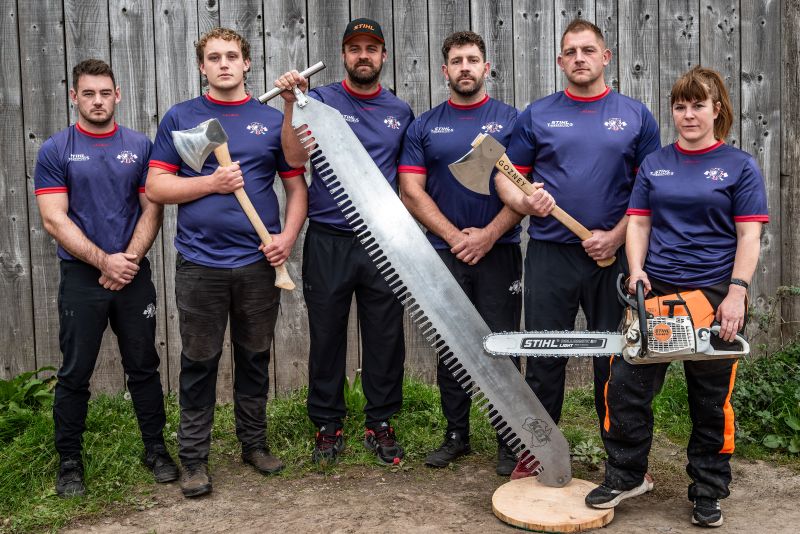 Team GB travel to Milan for STIHL TIMBERSPORTS World Championship