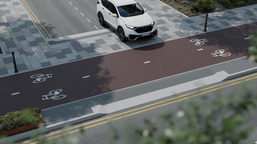 Marshalls launches Dutch Entrance Kerb range to support safer, more inclusive landscapes  