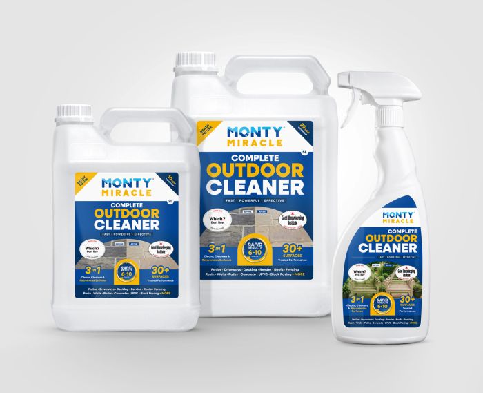 Monty Miracle returns to GroundsFest with award winning outdoor cleaning range 