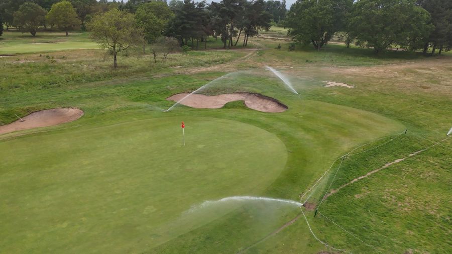OAS delivers precision irrigation and 50% better water efficiency for Holme Hall
