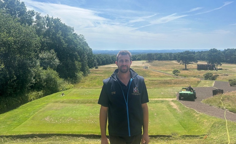 Student makes history as England’s first Level 3 advanced sports turf technician apprentice 
