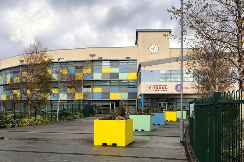 Bespoke planters from Green-tech transform outdoor learning areas