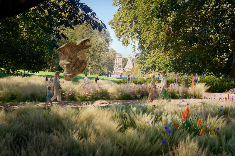 A garden for the Commonwealth - the landscape vision for the Queen Elizabeth II Memorial 