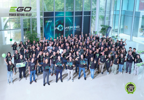 EGO Power+ celebrates 10-year milestone with distributors at Nanjing HQ