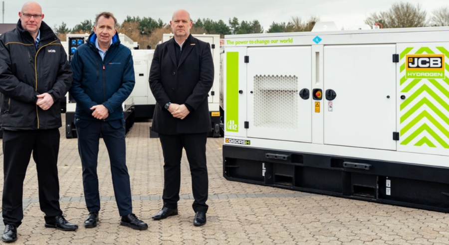 Dawsongroup buys the world&rsquo;s first JCB hydrogen generator