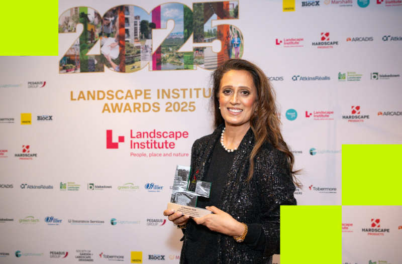 The Landscape Institute welcomes new President Dr Saira Ali FLI
