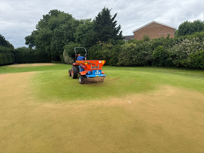 Efficiency meets durability with GKB Sandspreader delivery at Stanmore Golf Club