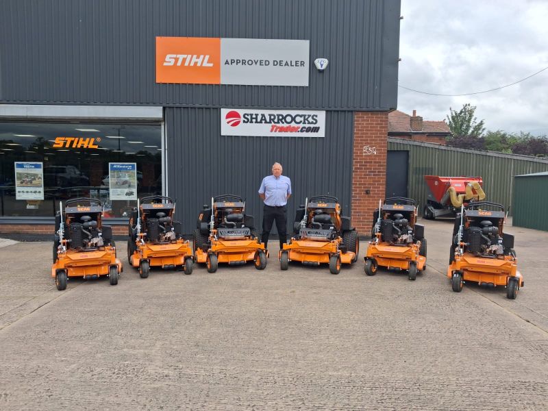 Sharrocks appointed as official SCAG dealers in the North Midlands