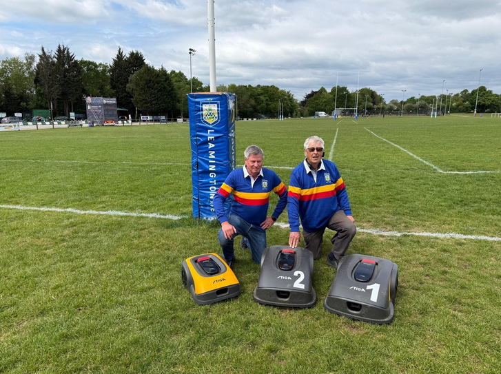 Leamington RFC Is loving STIGA&rsquo;s robot mowers