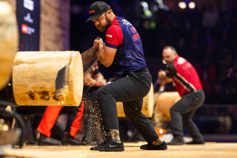 British TIMBERSPORTS champion looks to make history at World Championship