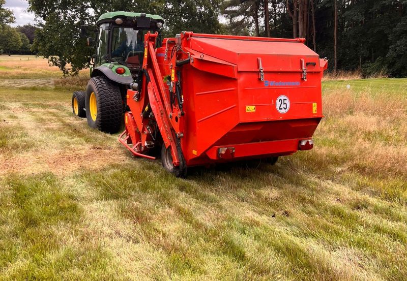 Trentham GC’s Wiedenmann Super 600 leads way for rough management, scarification and leaf collection