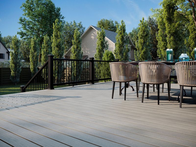 Trex introduces two new colours to UK composite decking range