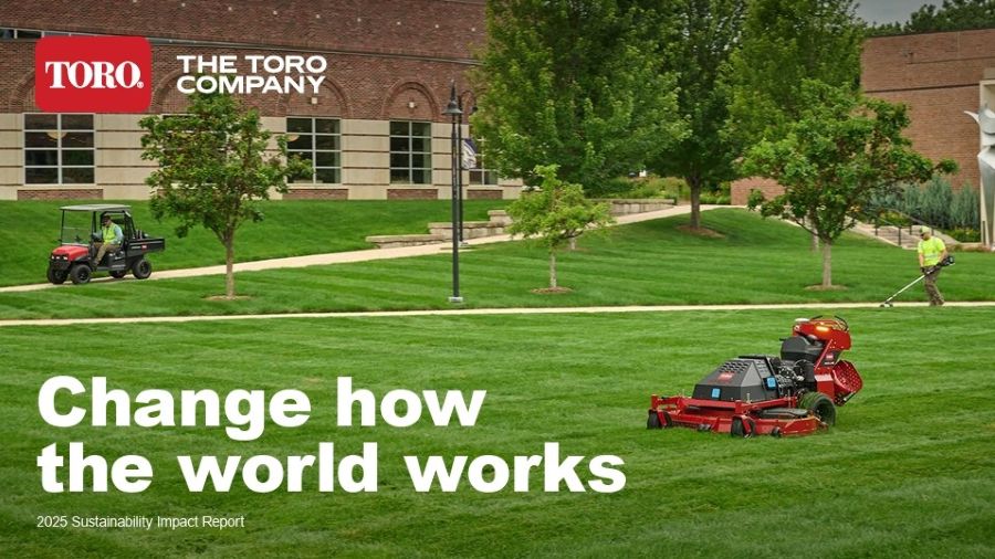 The Toro Company publishes 2025 global sustainability impact report
