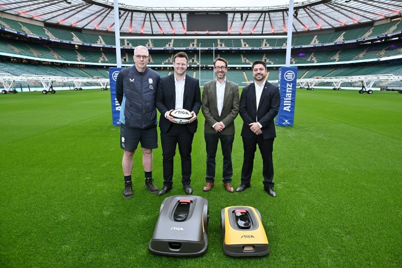 STIGA becomes Official Groundskeeping Partner of England’s Rugby Football Union